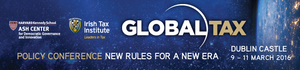 Global Tax Policy Conference 2016