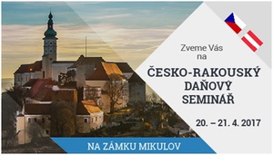 Česko-rakouský daňový seminář 2017