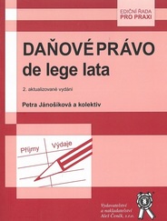 Daňové právo de lege lata