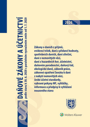 Daňové zákony a účetnictví podle stavu k 30. 6. 2020 s paralelním vyznačením změn od 1. 7. 2020