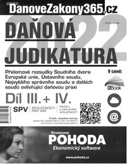 Daňová judikatura Díl III. a IV.