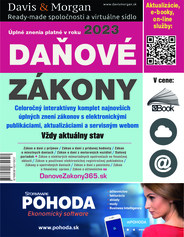 Daňové zákony 2023 SR XXL Profi