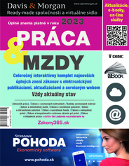Práca a mzdy SR 2023