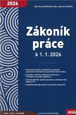 Zákoník práce 2026 – sešit