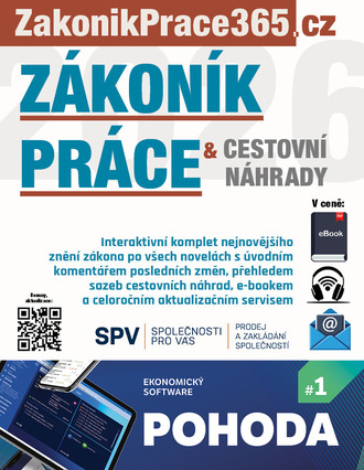 Zákoník práce a Cestovní náhrady 2026 s komentářem změn