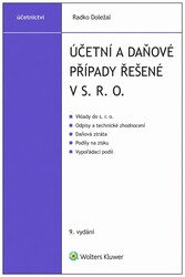 Účetní a daňové případy řešené v s. r. o., 9. vydání
