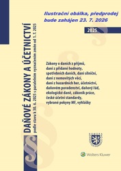 Daňové zákony a účetnictví podle stavu k 30. 6. 2026 s paralelním vyznačením změn od 1. 7. 2026 