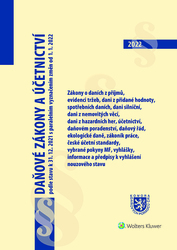 Daňové zákony a účetnictví (POUZE DLOUHODOBÁ OBJEDNÁVKA)