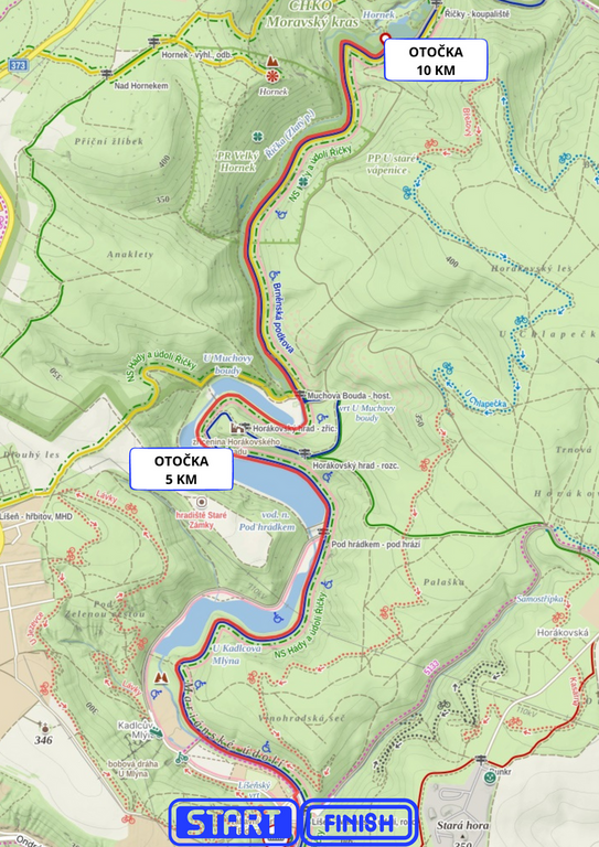 Mapa trati